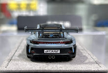 Load image into Gallery viewer, HH 1:64 Gray Blue Rims 992.1 GT3 RS Sports Model Diecast Resin Car New Collection
