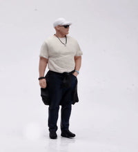 Load image into Gallery viewer, 1:24 Painted Figure Model Miniature Resin Diorama Strong Man Sunglasses Standing
