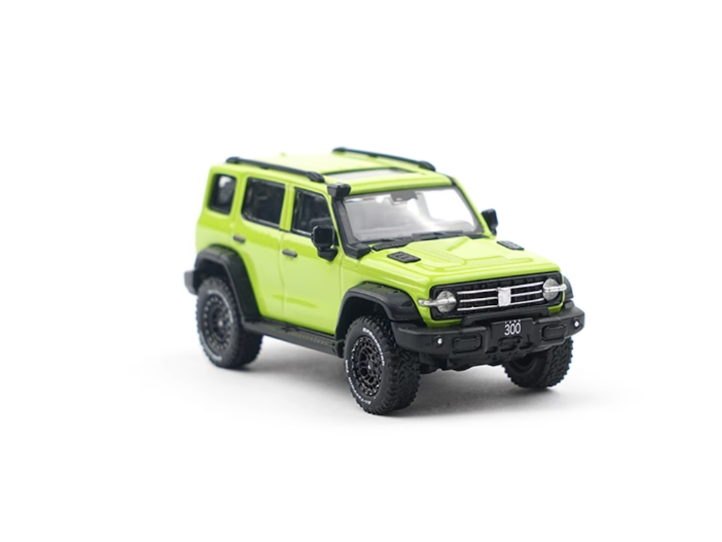 XCARTOYS 1:64 Green Tank300 SUV Off Road Vehicle Ranger Model Toy Metal Car