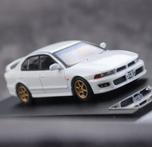 Load image into Gallery viewer, MK 1:64 HEC White Galant VR-4 Sedan Sports Model Diecast Metal Car New Collection
