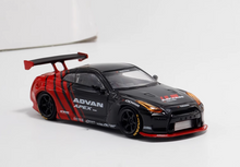 Load image into Gallery viewer, Fuji 1:64 JDM Advan GTR R35 Pandem Rocket Bunny Model Diecast Metal Car New Collection
