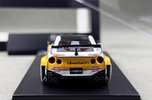 Load image into Gallery viewer, MC 1:64 White GTR R35 LBWK RR #23 Racing Sports Model Diecast Metal Car New Collection
