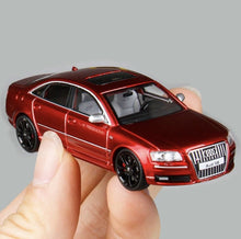 Load image into Gallery viewer, JKM 1:64 Red S8 Sedan Sports Model Diecast Metal Car New Collection
