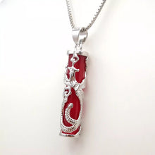 Load image into Gallery viewer, Nature Jade Phoenix Pendant Necklace Gift Jewelry charm Blessing Lucky Fortune A
