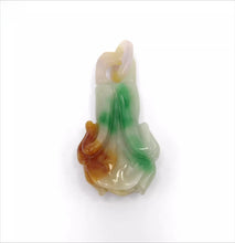 Load image into Gallery viewer, Nature Jade Wealth Pendant Necklace Gift Jewelry charm Blessing Lucky Fortune b
