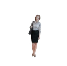 Load image into Gallery viewer, 1:64 Painted Figure Mini Model Miniature Resin Diorama Business Man Woman Office
