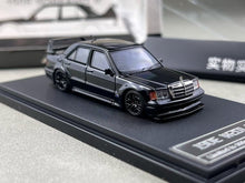Load image into Gallery viewer, HKM 1:64 Black 190E W201 2.5-16 Evo II Sedan Sport Model Diecast Metal Car New Collection
