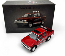 Load image into Gallery viewer, Masdi 1:64 Red 1994 Hilux LN107 Pickup Cab Truck Model Diecast Metal Car New Collection
