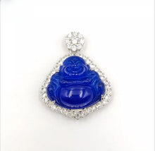 Load image into Gallery viewer, Nature Jade Laughing Buddha Pendant Necklace Gift Jewelry charm Blessing New F
