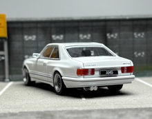 Load image into Gallery viewer, RM 1:64 White 560 SEC AMG W126 Coupe Sports Model Diecast Metal Car New
