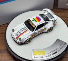 Load image into Gallery viewer, PGM 1:64 White Apple #89 RWB 964 Round Sports Open Model Diecast Metal Car New Collection
