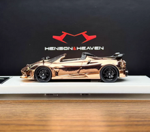 Load image into Gallery viewer, HH 1:64 Plating Copper Huayra Tricolore Convertible Model Diecast Metal Car
