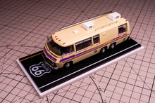 Load image into Gallery viewer, MK 1:64 Yellow HEC GMC Motor Home Road Trip RV Van Model Diecast Resin Car New Collection
