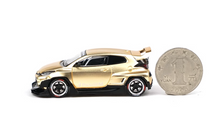 Load image into Gallery viewer, XCARTOYS 1:64 Gold Pandem GR Yaris Racing Sports Model Diecast Metal Car New
