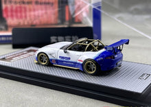 Load image into Gallery viewer, Inno 1:64 White MX5 Miata Widebody Sports Model Diecast Metal Car New Collection
