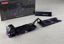 Load image into Gallery viewer, CC 1:64 Cartoon H300 Custom Tow Flatbed Truck Model Diecast Metal Car New Collection
