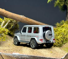 Load image into Gallery viewer, AR 1:64 2020 Silver G63 G Class SUV Sports Model Diecast Metal Car New Collection
