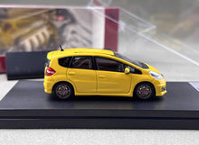 Load image into Gallery viewer, SW 1:64 JDM Yellow Fit Jazz GE8 RS Racing Sports Model Diecast Metal Car New Collection
