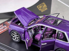 Load image into Gallery viewer, DCM 1:64 Purple Cullinan Luxury SUV Sports Model Diecast Metal Car New Collection
