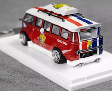 Load image into Gallery viewer, SG 1:64 2024 Euro FR VW T1 Van Bus Camper Kombi Diecast Model Metal Car New Collection
