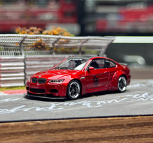 Load image into Gallery viewer, Fine 1:64 Red M3 E92 LB Widebody Coupe Sports Model Diecast Metal Car New Collection
