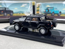 Load image into Gallery viewer, Shadow 1:64 Black LM002 V12 LSUV Pickup Truck Model Diecast Metal Car New Collection
