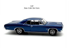 Load image into Gallery viewer, 1:87 Blue 1966 Pontiac GTO Muscle Classic Sports Model Diecast Metal Car New Collection
