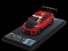 Load image into Gallery viewer, TM 1:64 JDM Civic Type R FD2 Widebody Figure Sport Model Diecast Metal Car New
