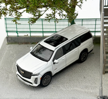 Load image into Gallery viewer, Shadow 1:64 White Escalade Full Sized SUV ESV Model Diecast Metal Car New Collection
