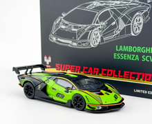 Load image into Gallery viewer, HH 1:64 Green Essenza SCV12 Racing Sports Model Diecast Metal Car New Collection
