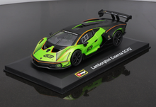 Load image into Gallery viewer, Bburago 1:27 Green Essenza SCV12 Racing Sports Model Toy Diecast Metal Car BN

