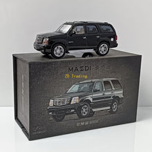 Load image into Gallery viewer, Masdi 1:64 Black 2005 Escalade Full Size SUV Sport Model Diecast Metal Car BN
