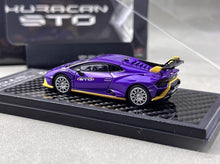 Load image into Gallery viewer, LCD 1:64 Purple Huracan STO Sports Model Diecast Metal Car New Collection
