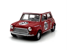 Load image into Gallery viewer, OXFORD 1:76 Red Mini BMC Classic Competition #30 Sports Model Diecast Metal Car New
