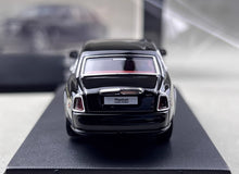 Load image into Gallery viewer, SW 1:64 Black Phantom VII 7 Luxury Sedan Sports Model Diecast Metal Car New Collection
