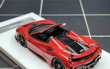 Load image into Gallery viewer, NEY 1:64 Red 488 Pista Convertible Racing Sport Model Diecast Resin Car New
