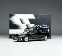 Load image into Gallery viewer, Masdi 1:64 Black A8L Horch Luxury Sedan Sports Model Diecast Metal Car New Collection

