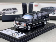 Load image into Gallery viewer, Bliss 1:64 Black Suburban GMT400 SUV Sports Model Diecast Metal Car New Collection
