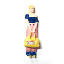 Load image into Gallery viewer, 1:64 Painted Figure Mini Model Miniature Resin Diorama Trendy Fashion Girl Lady
