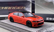 Load image into Gallery viewer, Elite 1:64 Orange Charger SRT Engine Sedan Sports Model Diecast Metal Car New Collection
