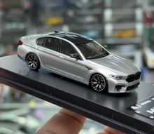 Load image into Gallery viewer, MJ 1:64 Silver M5 F90 Luxury Sedan Sports Model Diecast Metal Car New Collection
