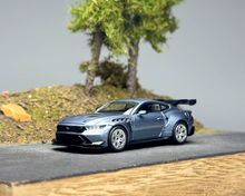 Load image into Gallery viewer, 1:64 CM Ice Blue GTD Mustang Sports Model Diecast Metal Car New Collection
