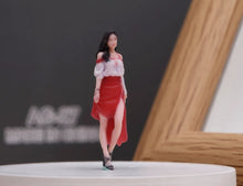 Load image into Gallery viewer, 1:64 Painted Figure Model Miniature Resin Diorama Toy Sand Girl Pretty Beauty
