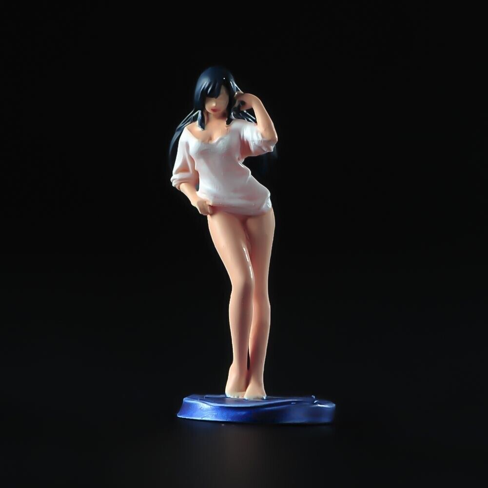 1:64 Painted Figure Model Miniature Resin Diorama Standing Posture Beauty Girl New