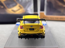 Load image into Gallery viewer, CM 1:64 Yellow Impreza STI 11 XI Widebody Sports Model Diecast Metal Car New Collection
