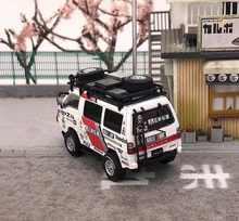 Load image into Gallery viewer, Autobots 1:64 White Ralliart Delica L300 Camper Van Model Diecast Metal Car
