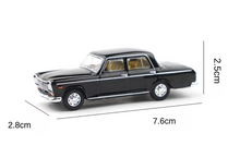 Load image into Gallery viewer, XCARTOYS 1:64 Black SH760A Shanghai Vintage Classic Sedan Model Toy Metal Car
