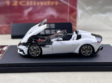Load image into Gallery viewer, PK 1:64 White 12C Spider Convertible Sports Model Diecast Metal Car New Collection
