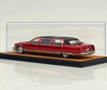 Load image into Gallery viewer, XG 1:64 Red Fleetwood Limousine Classic Luxury Model Diecast Metal Car New Collection
