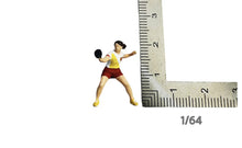 Load image into Gallery viewer, 1:64 Painted Figure Mini Model Miniature Resin Diorama Pingpong Table tennis Set

